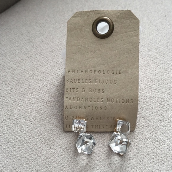 Anthropologie Jewelry - Reflection Cube Earrings